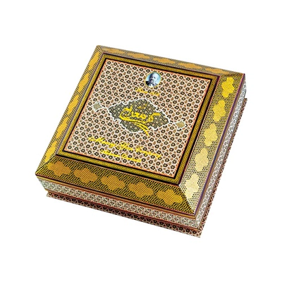 گز معراج لقمه 40 درصد پسته 500 گرمی خاتم